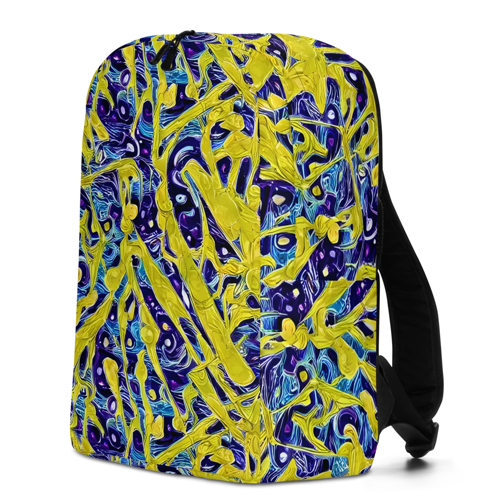 Liquid Sun on Minimalist Backpack — Left