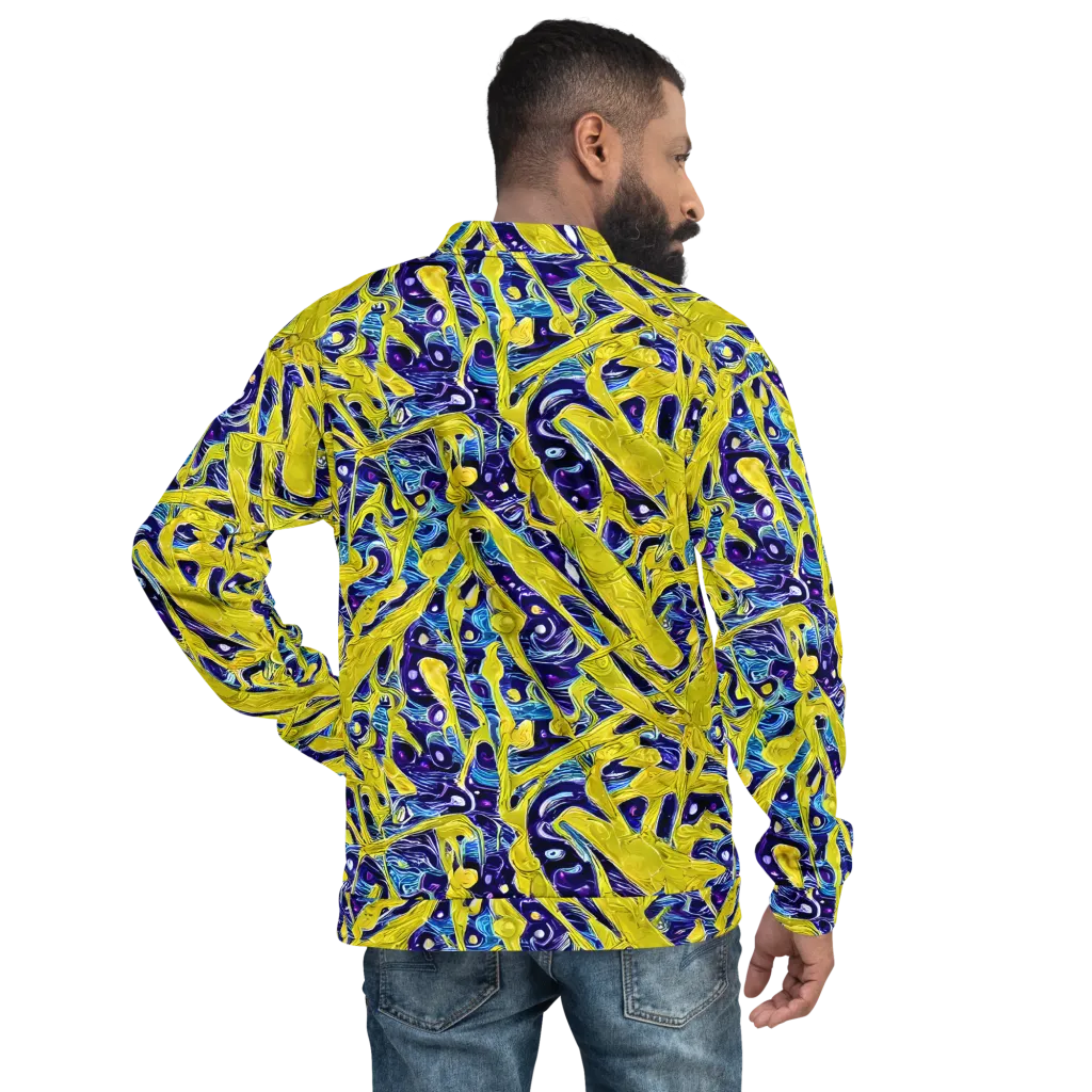 Liquid Sun on Bomber Jacket — Back