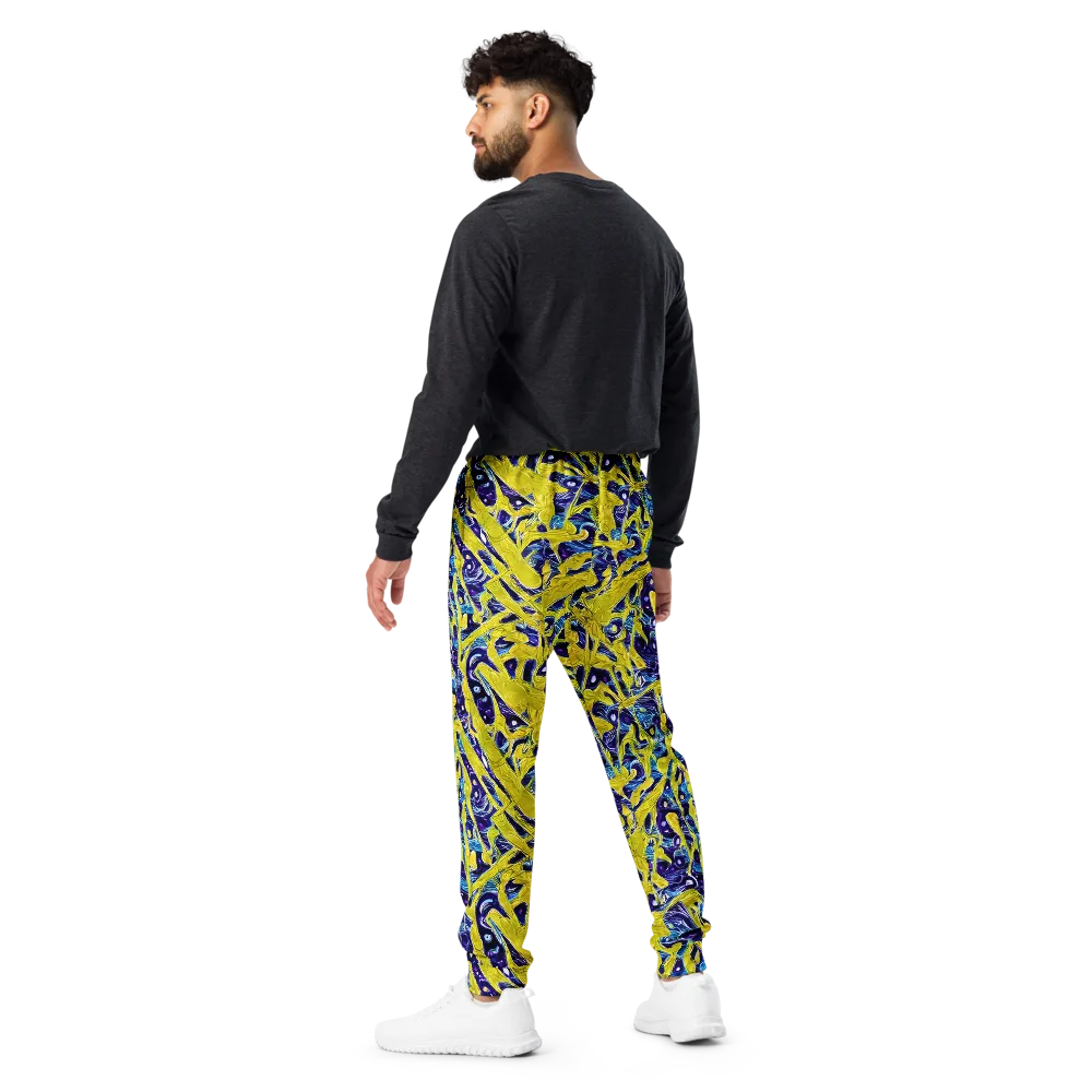 Liquid Sun on Men's Joggers — Back