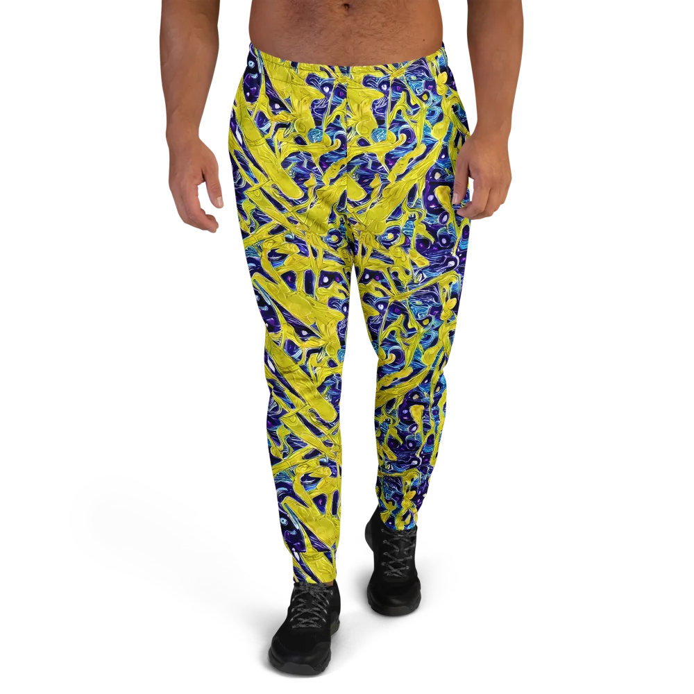 Liquid Sun on Men's Joggers — Front