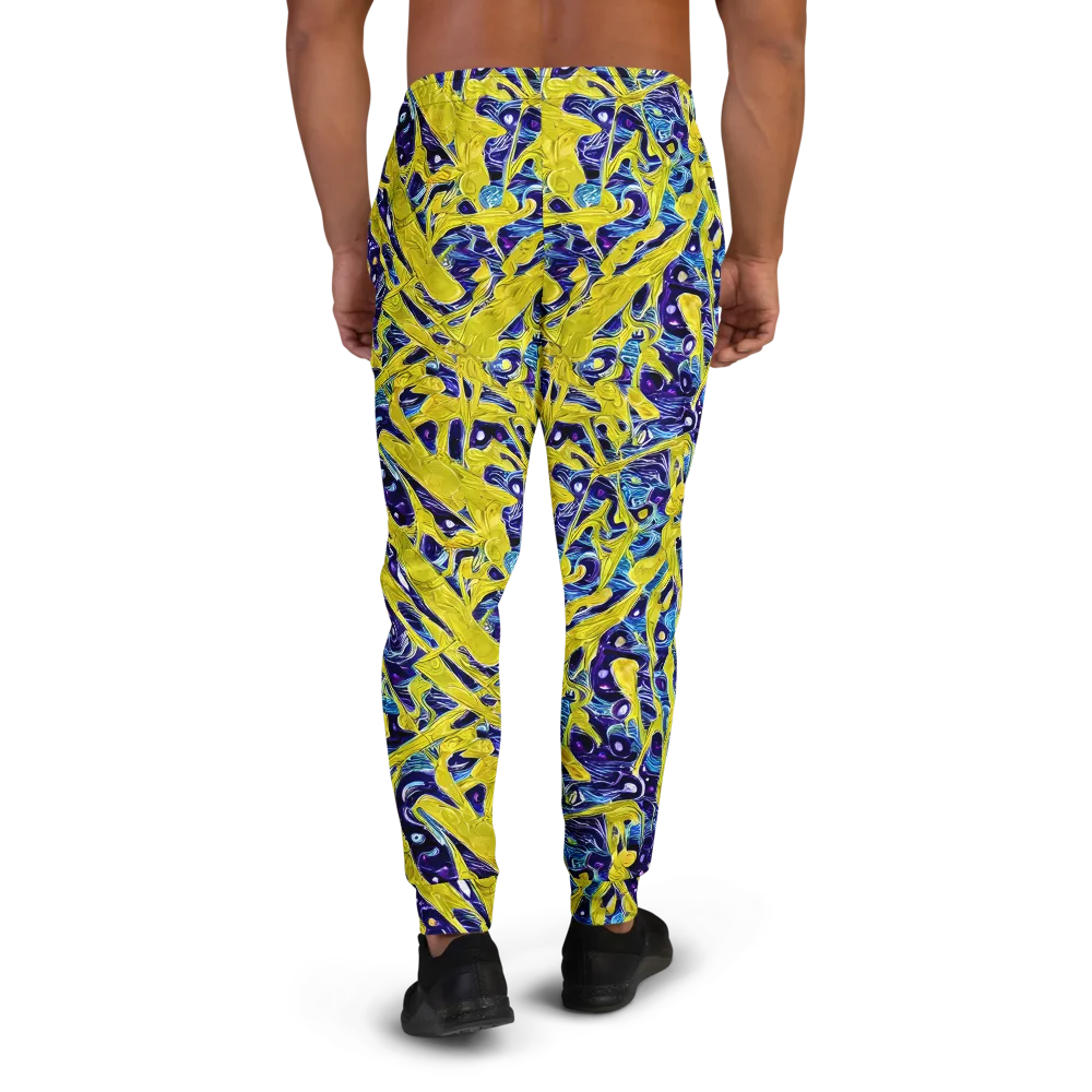 Liquid Sun on Men's Joggers — Back