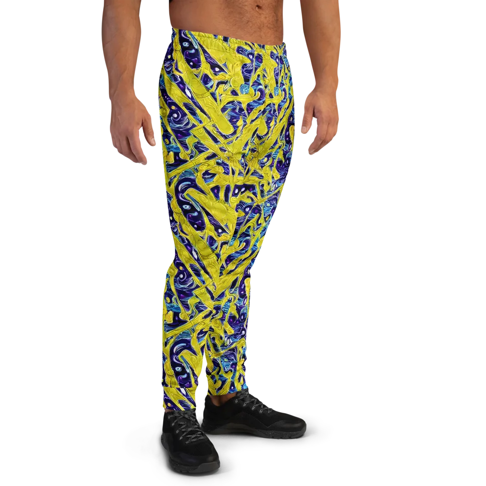 Liquid Sun on Men's Joggers — Right