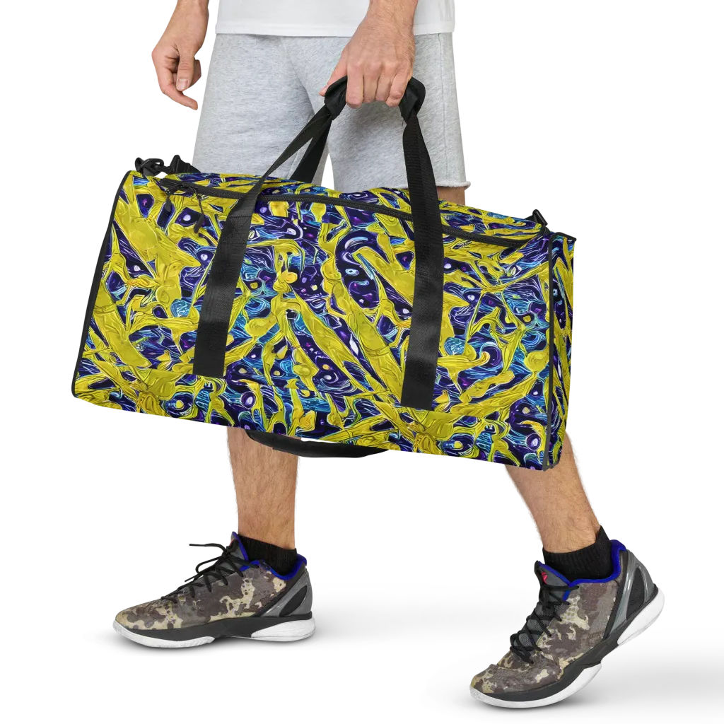 Liquid Sun on Duffle Bag — Front
