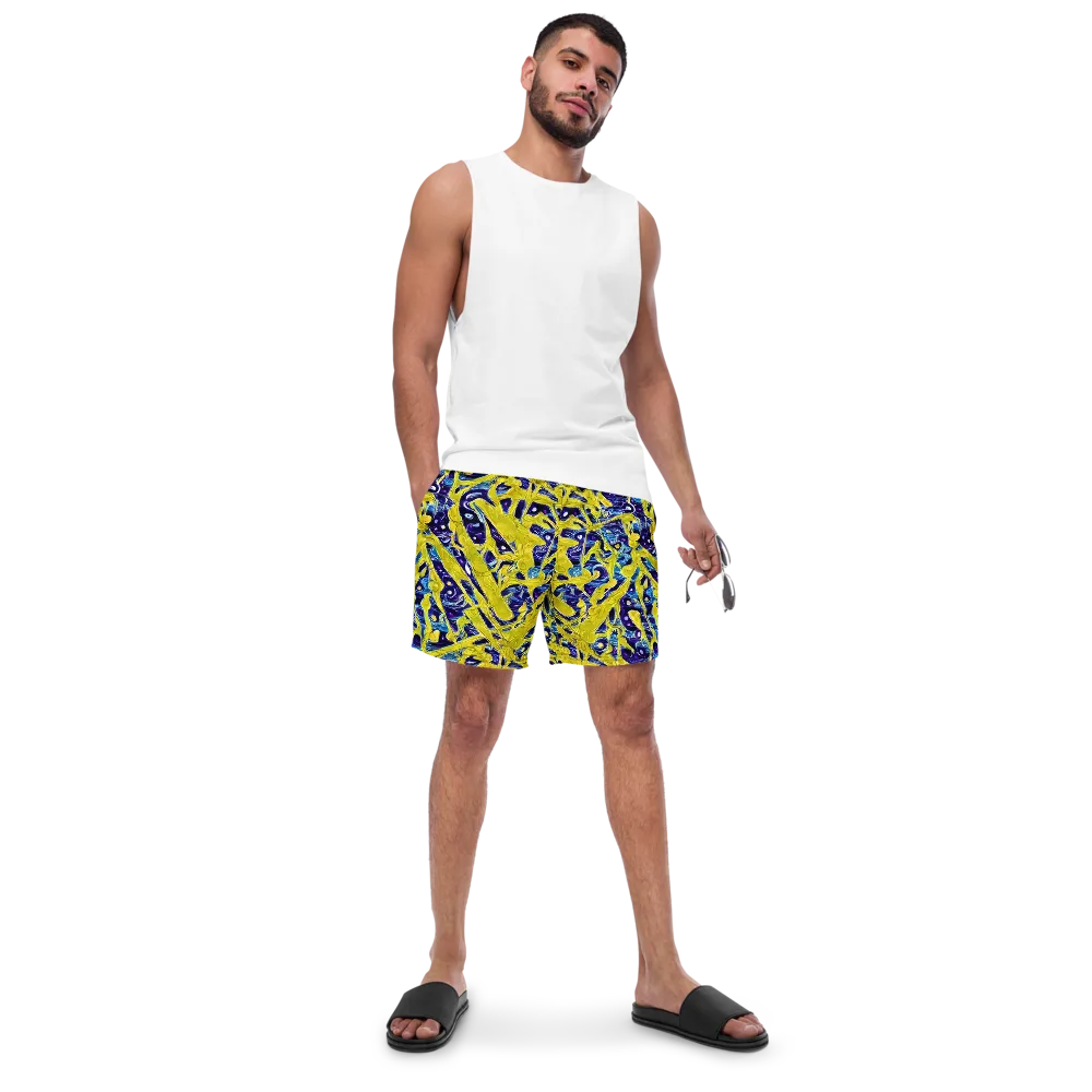 Liquid Sun on Swim Trunks — Front