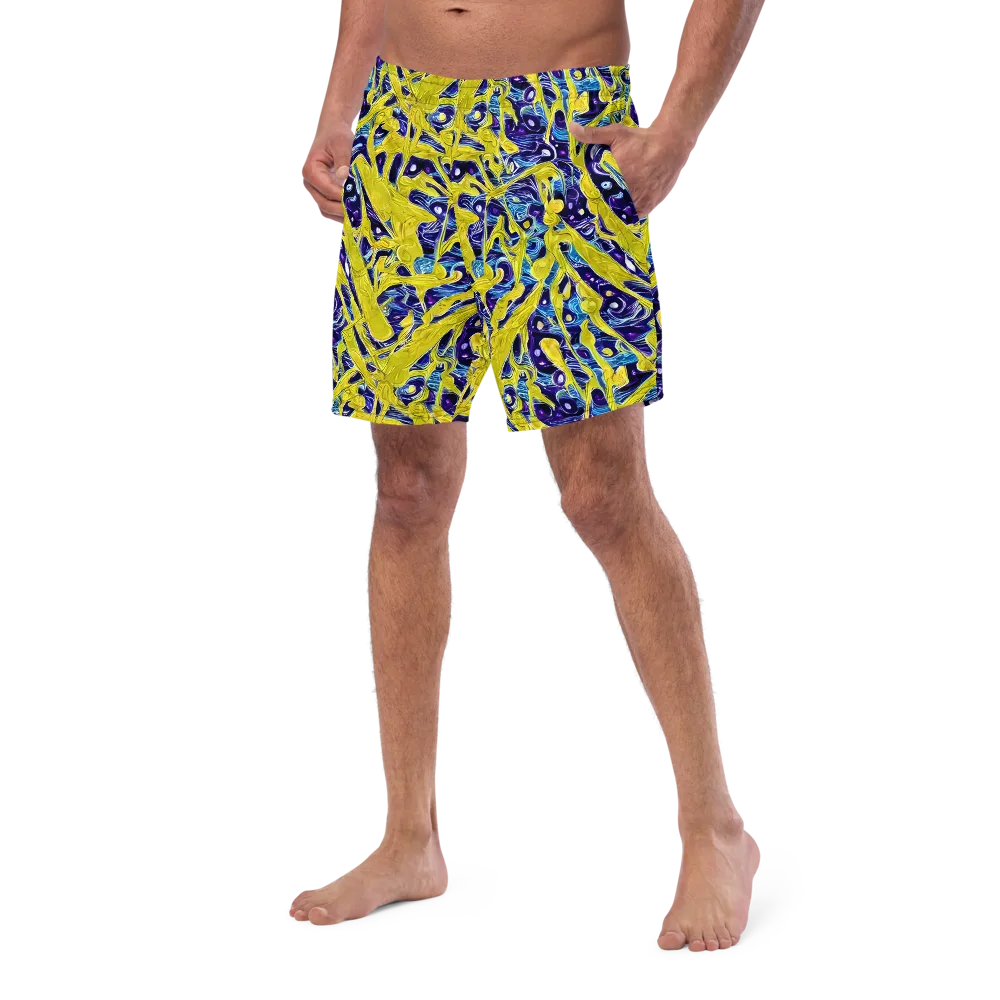 Liquid Sun on Swim Trunks — Left Front