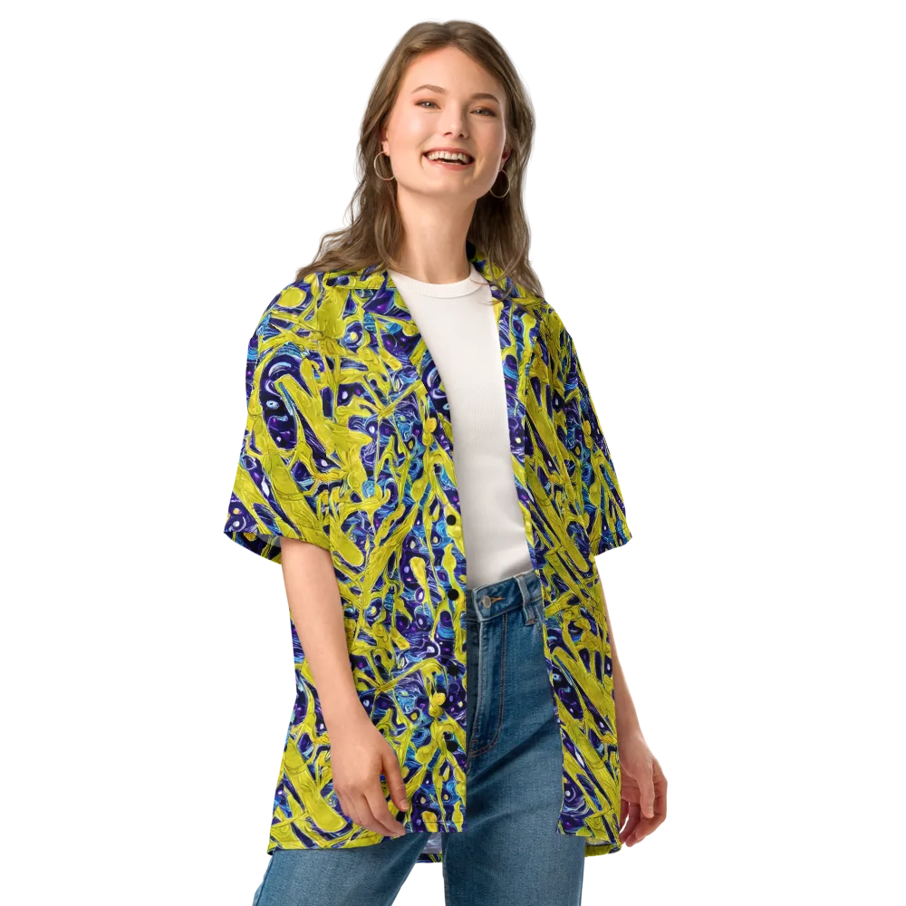 Liquid Sun on Button Shirt — Front
