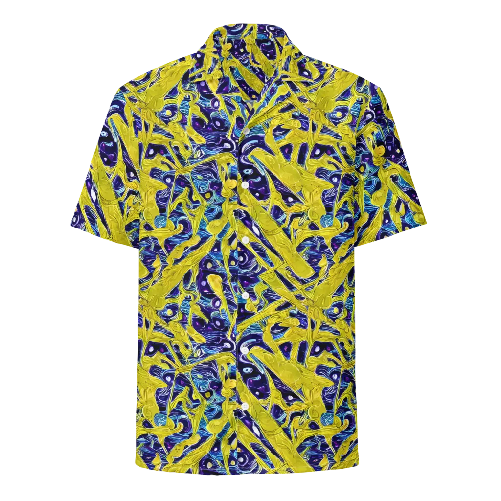 Liquid Sun on Button Shirt — Front