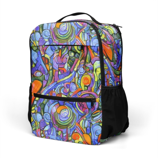 Kaleidoscope Voltage on a Utility Backpack