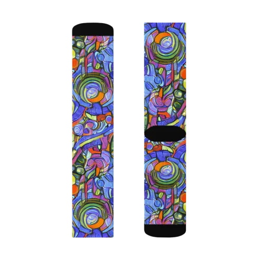 Kaleidoscope Voltage on a Socks