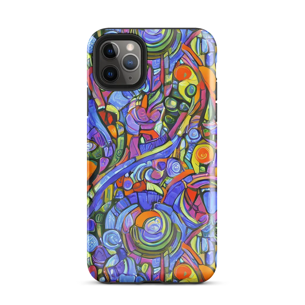 Kaleidoscope Voltage on Tough Case for iPhone® — Front