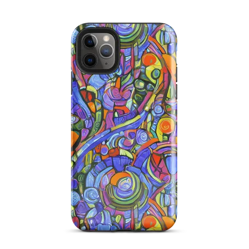 Kaleidoscope Voltage on a Tough Case for iPhone®