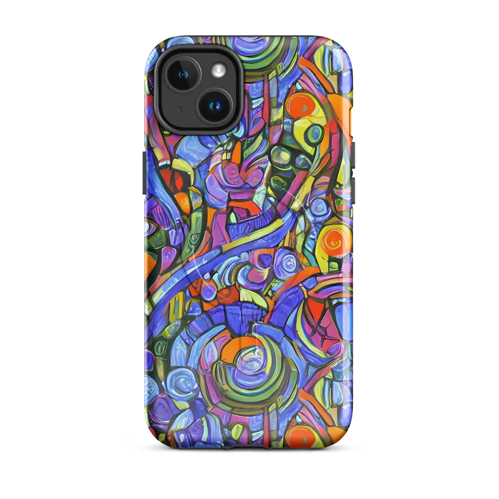 Kaleidoscope Voltage on MagSafe Tough Case for iPhone® — Front
