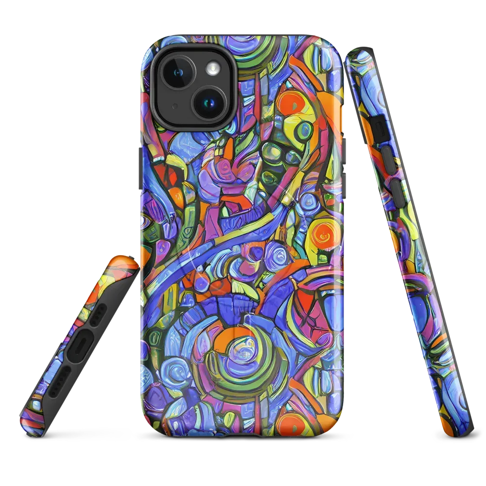 Kaleidoscope Voltage on MagSafe Tough Case for iPhone® — Front