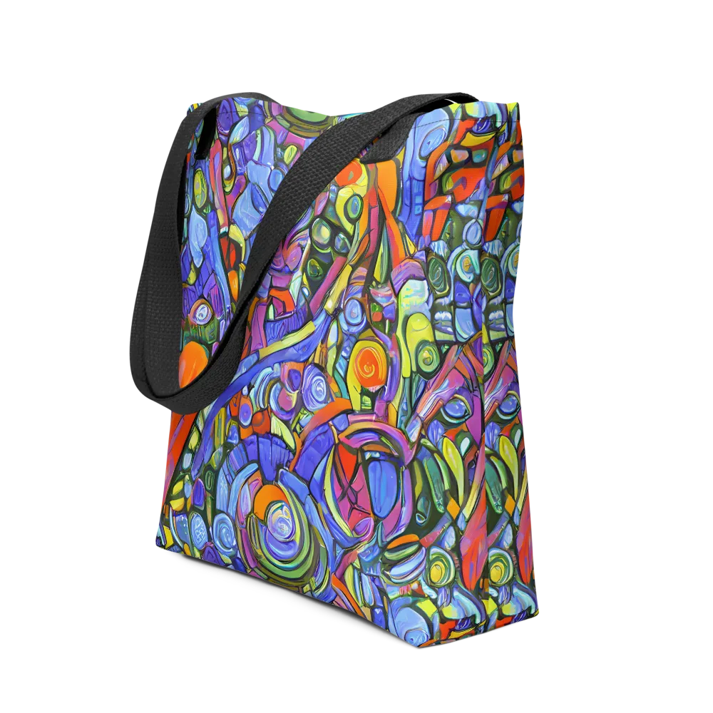 Kaleidoscope Voltage on Tote Bag — Front