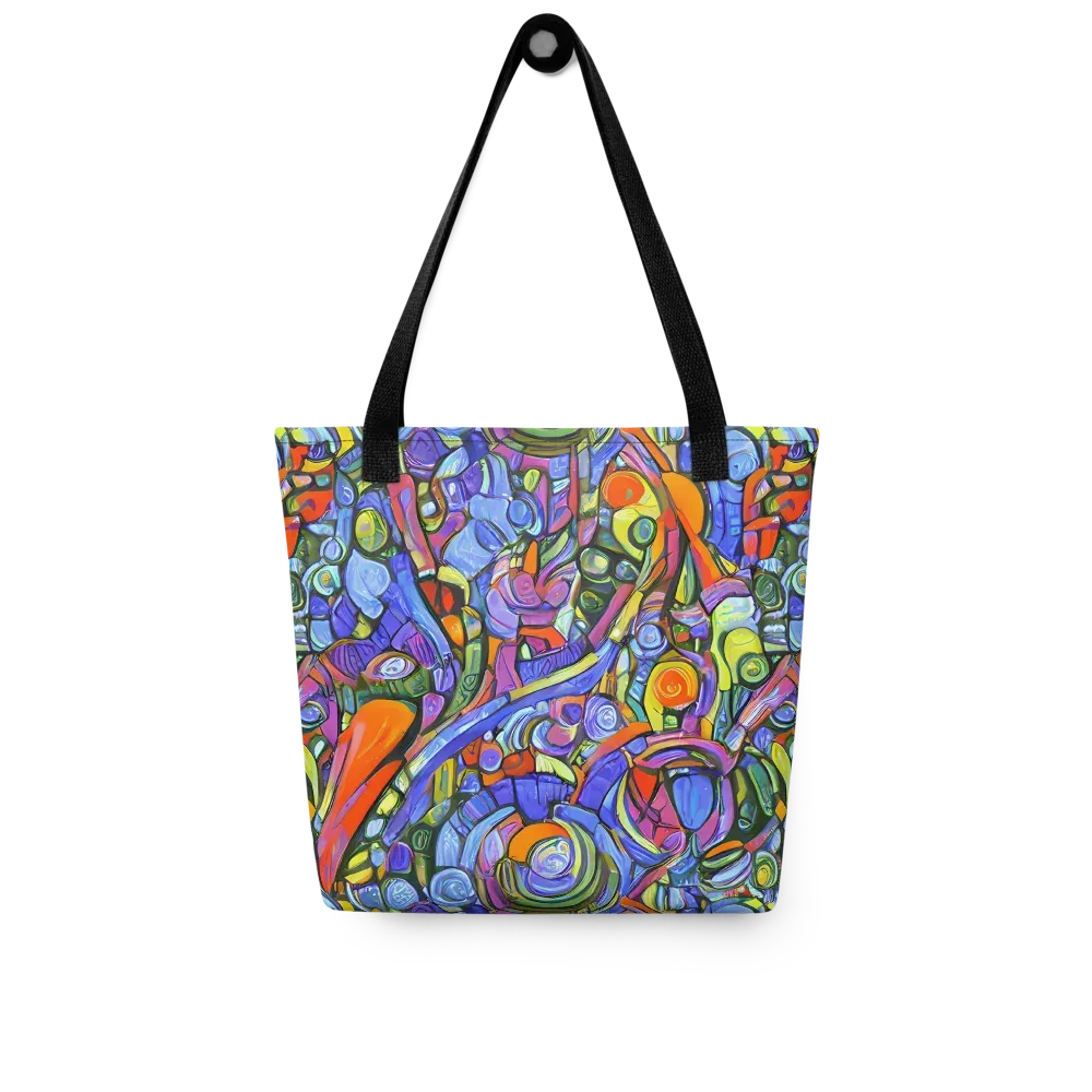 Kaleidoscope Voltage on Tote Bag — Front