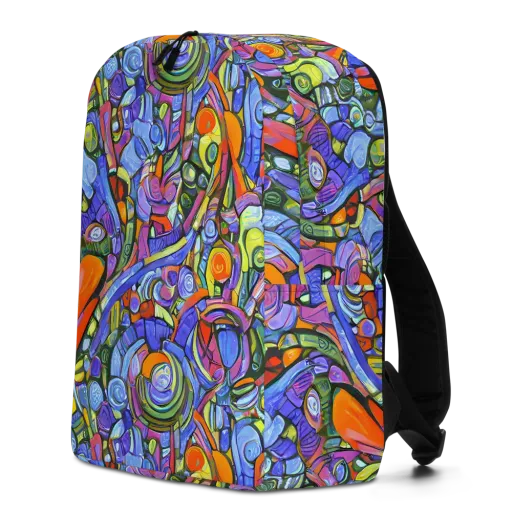 Kaleidoscope Voltage on a Minimalist Backpack