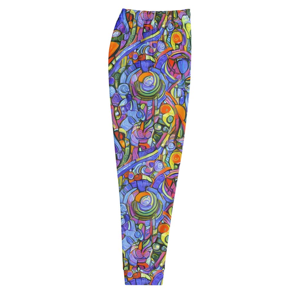 Kaleidoscope Voltage on Men's Joggers — Right