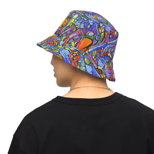 Kaleidoscope Voltage on a Reversible Bucket Hat