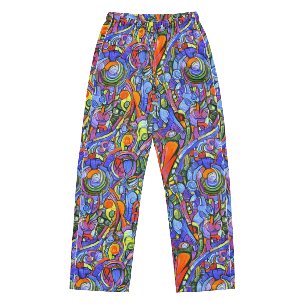Kaleidoscope Voltage on Women's Pajama Pants — Front