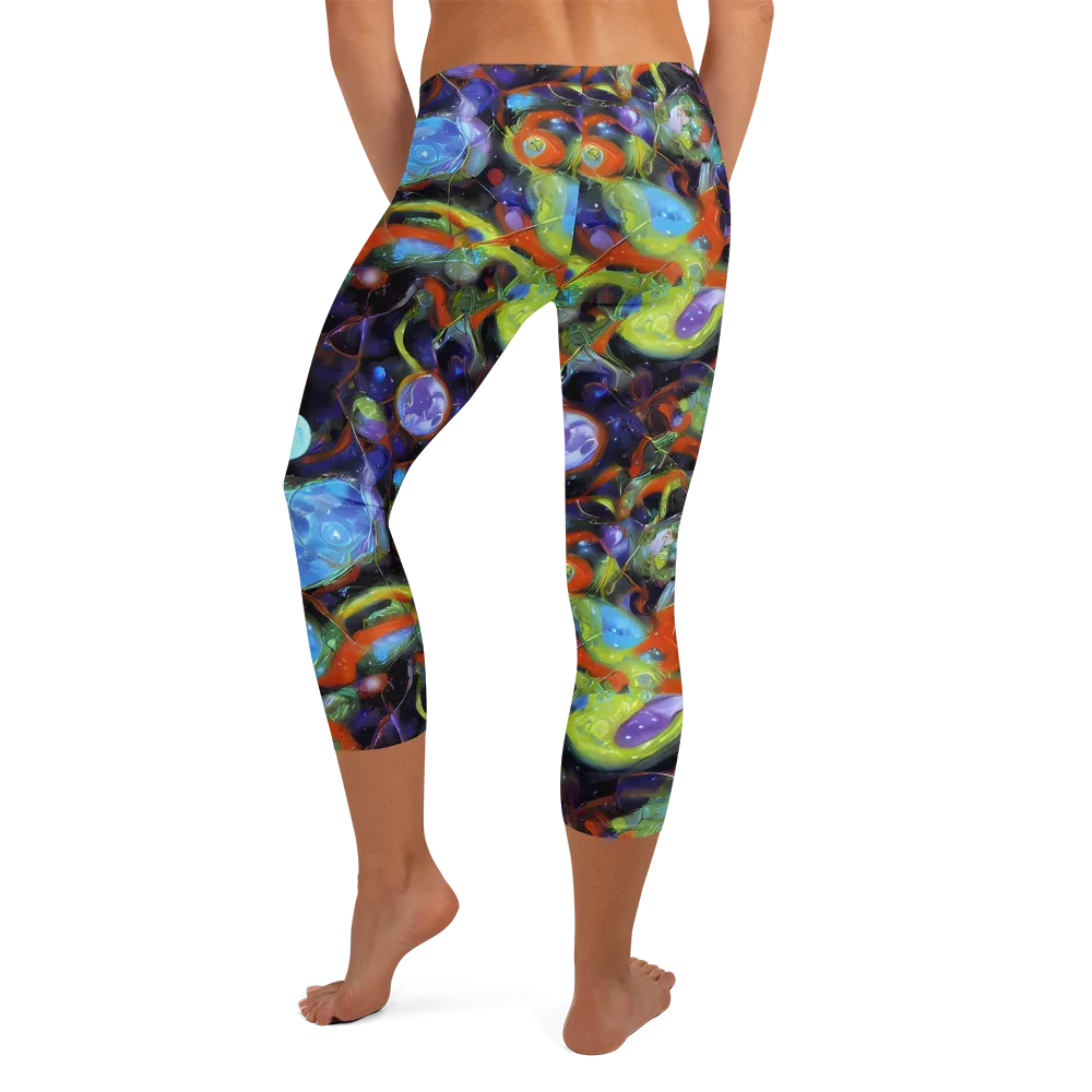 Prism Fever on Capri Leggings — Back