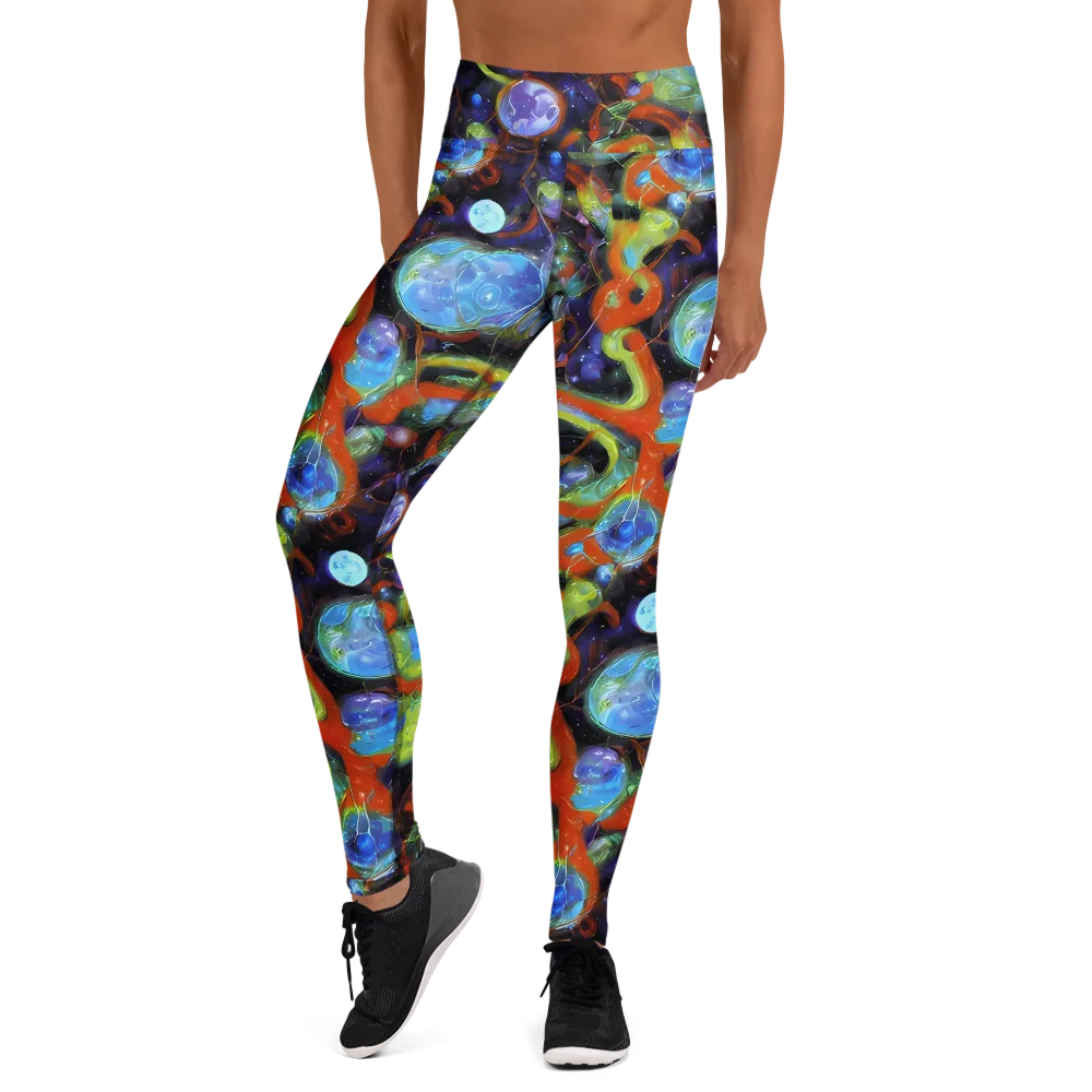 Prism Fever on Yoga Leggings — Front