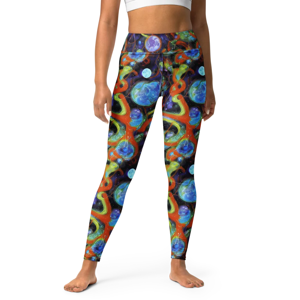 Prism Fever on Yoga Leggings — Front