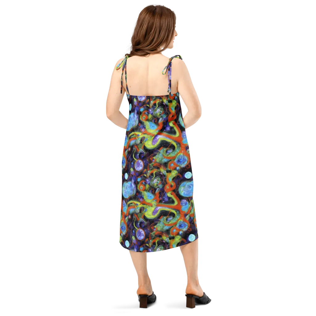Prism Fever on Slip Dress — Back