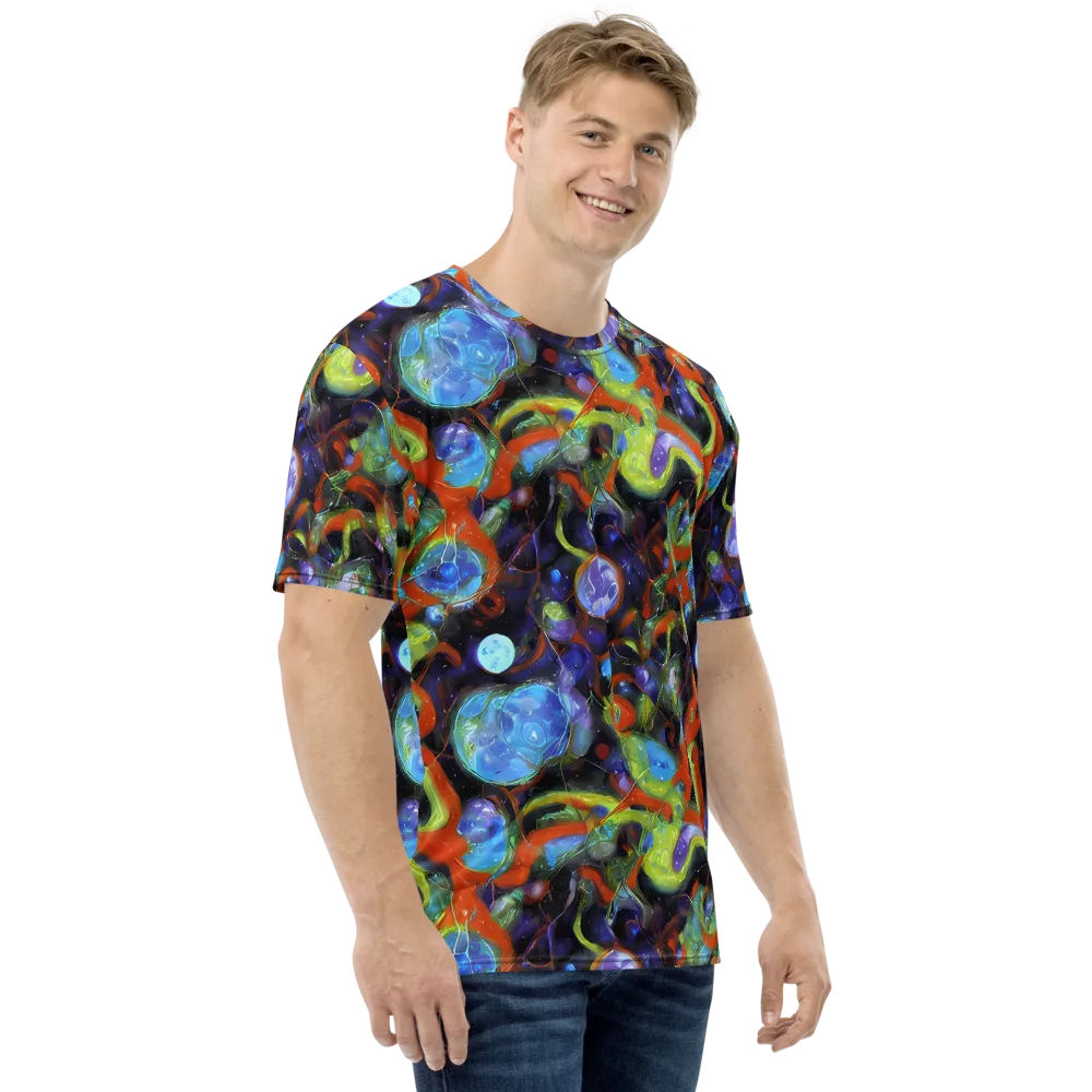 Prism Fever on Men's Crew Neck T-Shirt — Right