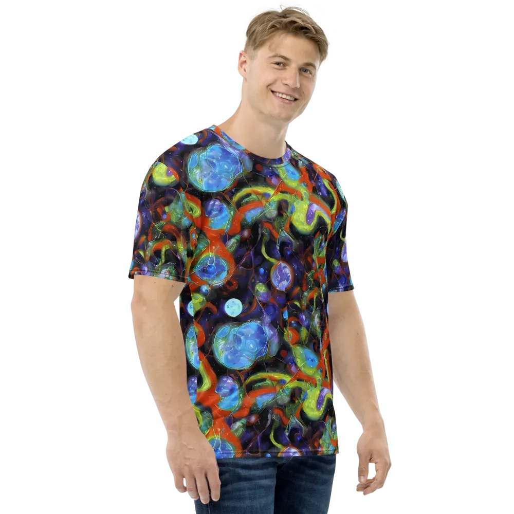 Prism Fever on Men's Crew Neck T-Shirt — Right