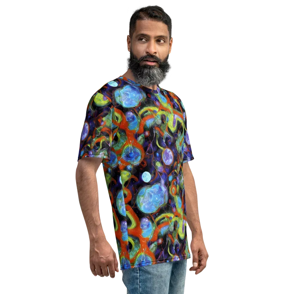 Prism Fever on Men's Crew Neck T-Shirt — Right