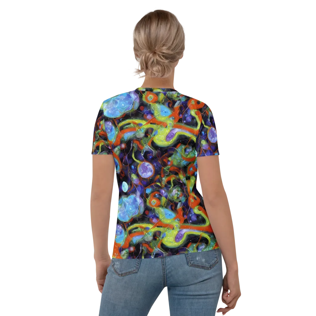 Prism Fever on Women's Crew Neck T-Shirt — Back
