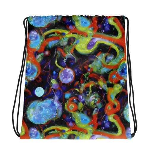 Prism Fever on a Drawstring Bag