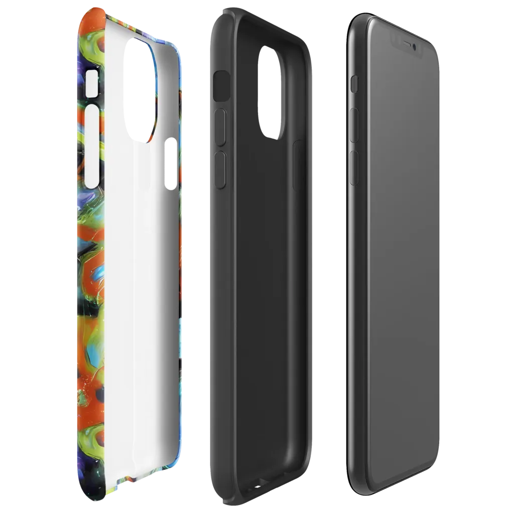 Prism Fever on Tough Case for iPhone® — Right