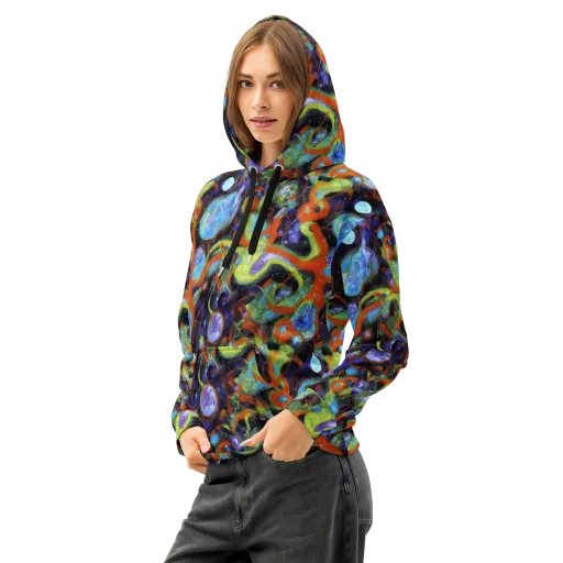 Prism Fever on a Cotton Hoodie