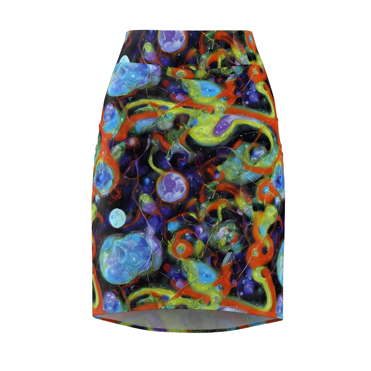 Prism Fever on Pencil Skirt — Front