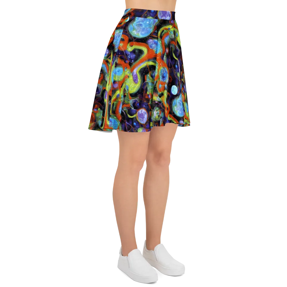 Prism Fever on Skater Skirt — Right