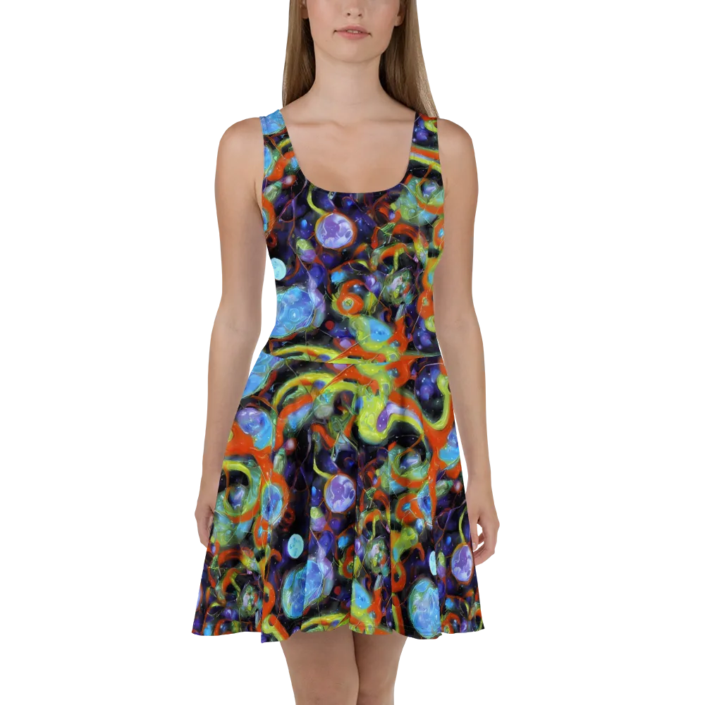 Prism Fever on Skater Dress — Front