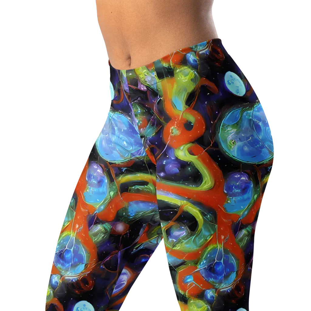 Prism Fever on Leggings — Left Front