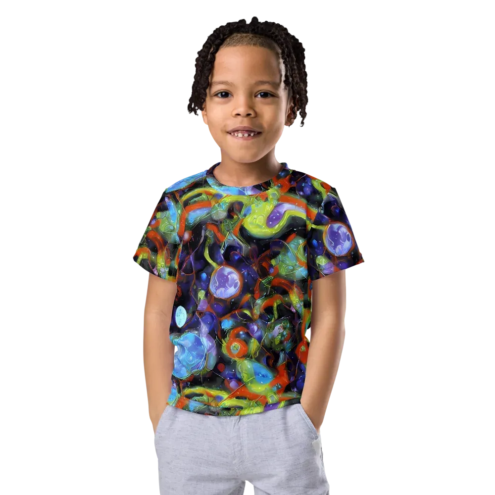 Prism Fever on Kids Crew Neck T-Shirt — Front