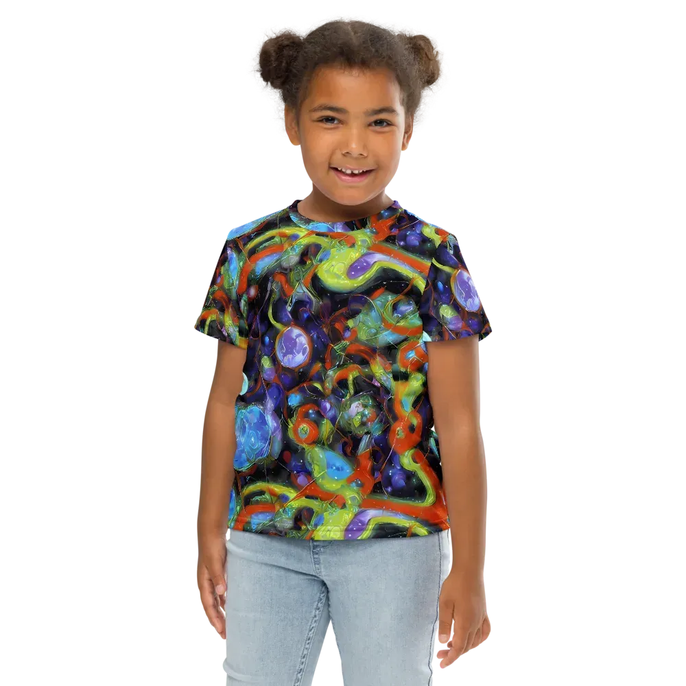 Prism Fever on Kids Crew Neck T-Shirt — Front