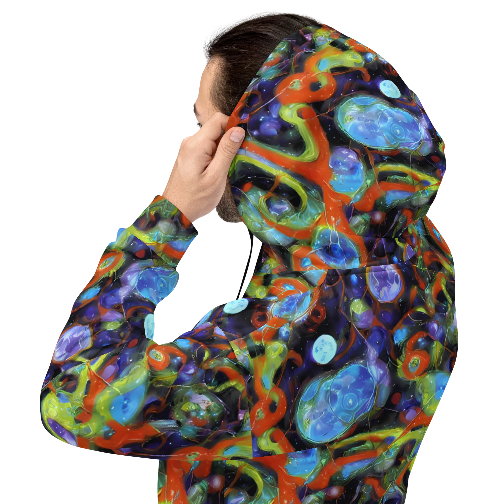 Prism Fever on Hoodie — Back