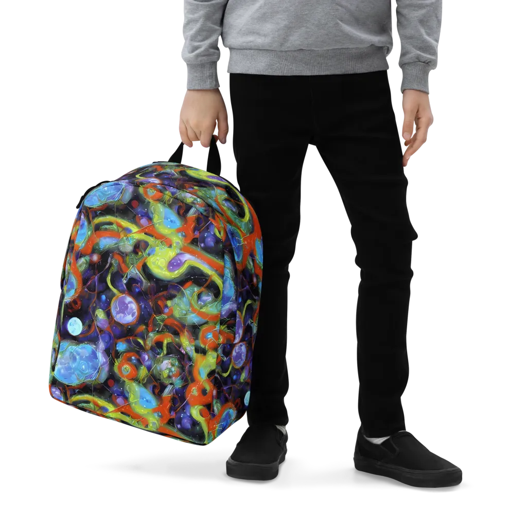 Prism Fever on Minimalist Backpack — Zoomed-in