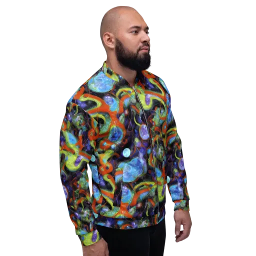 Prism Fever on a Bomber Jacket