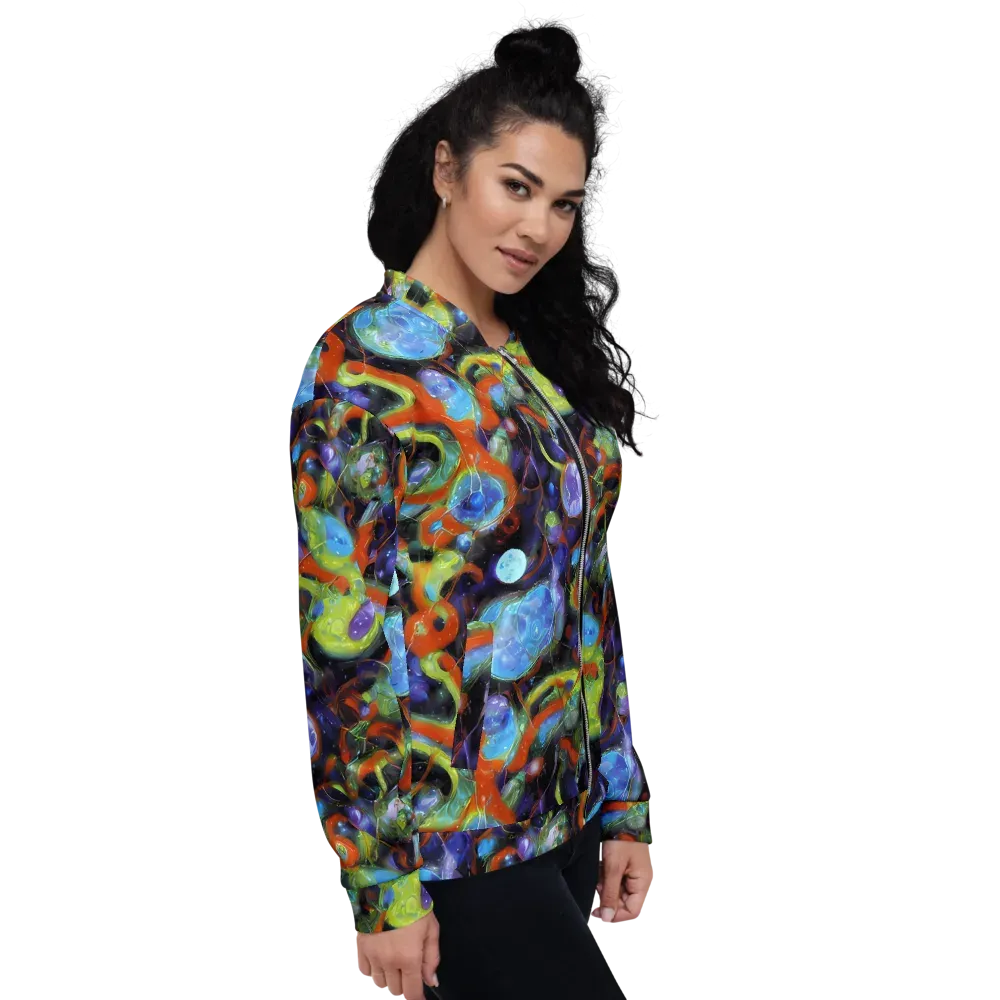 Prism Fever on Bomber Jacket — Right