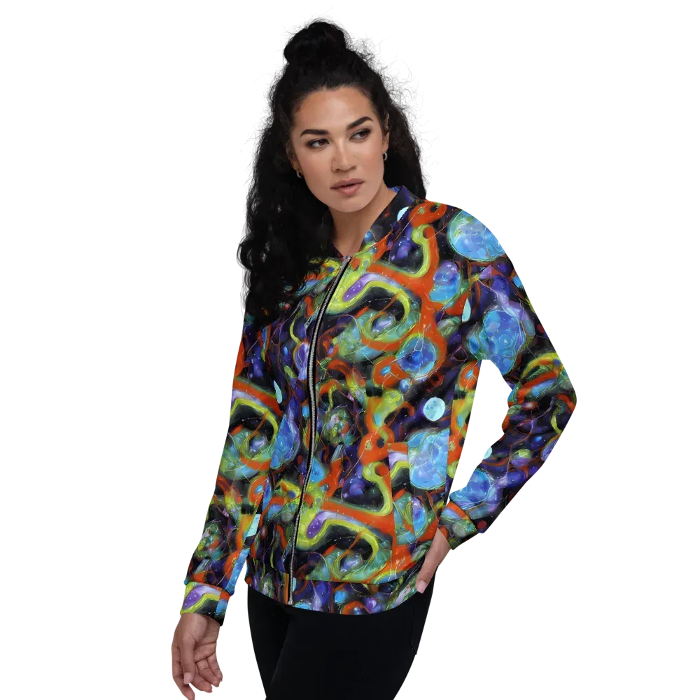 Prism Fever on Bomber Jacket — Left