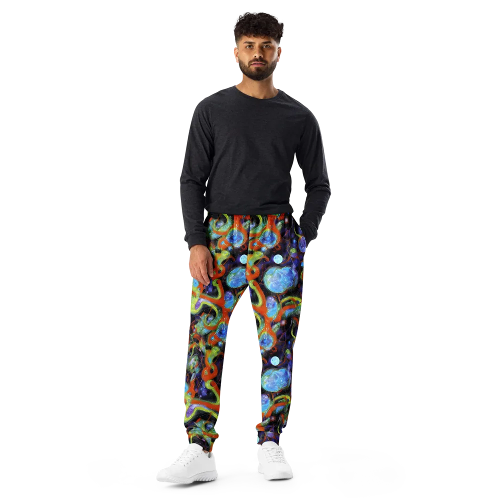 Prism Fever on Men's Joggers — Front