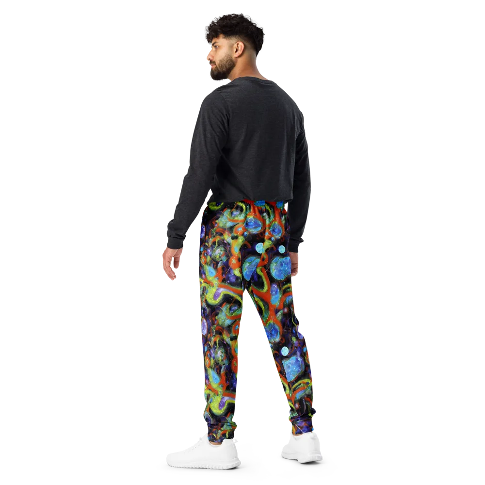 Prism Fever on Men's Joggers — Back
