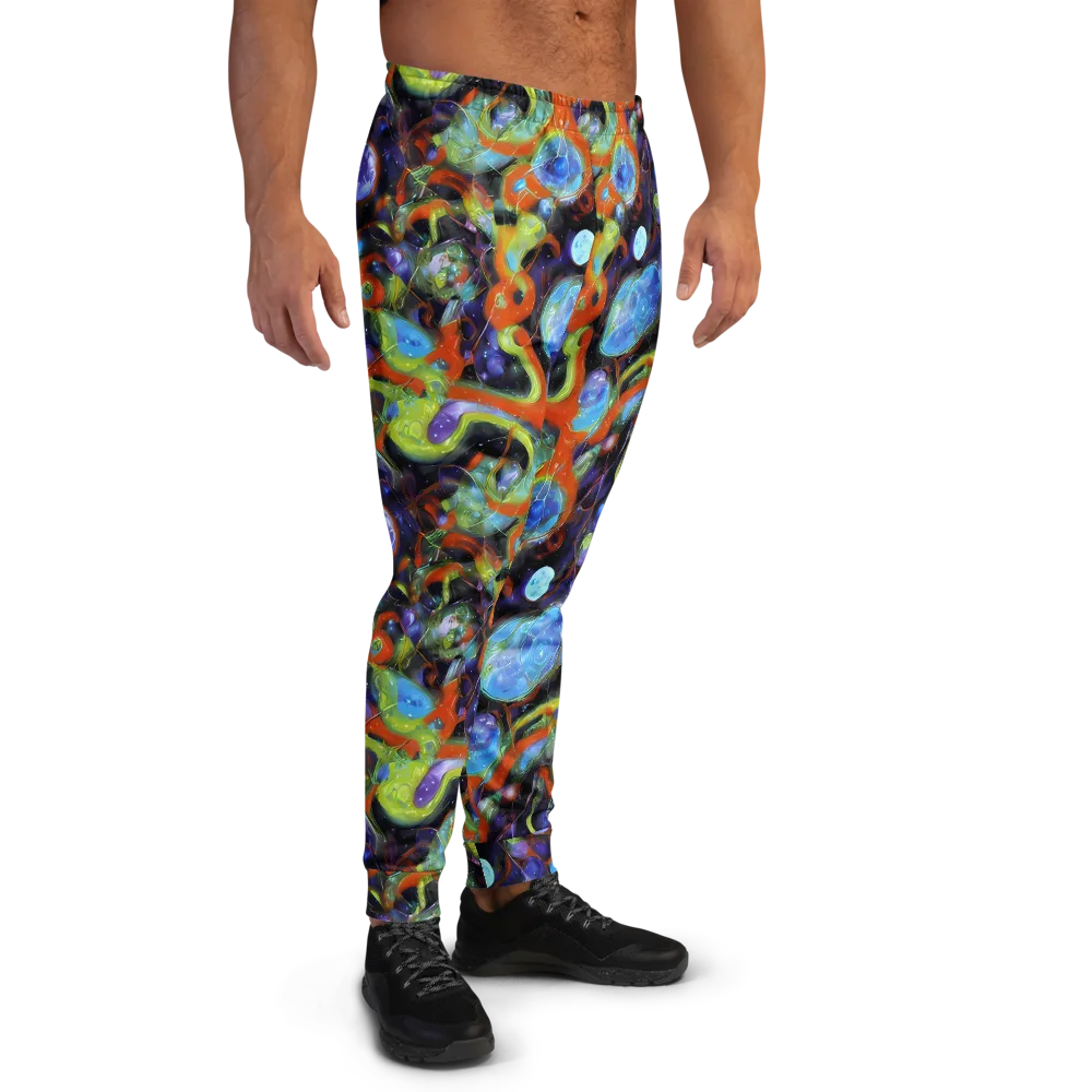 Prism Fever on Men's Joggers — Right