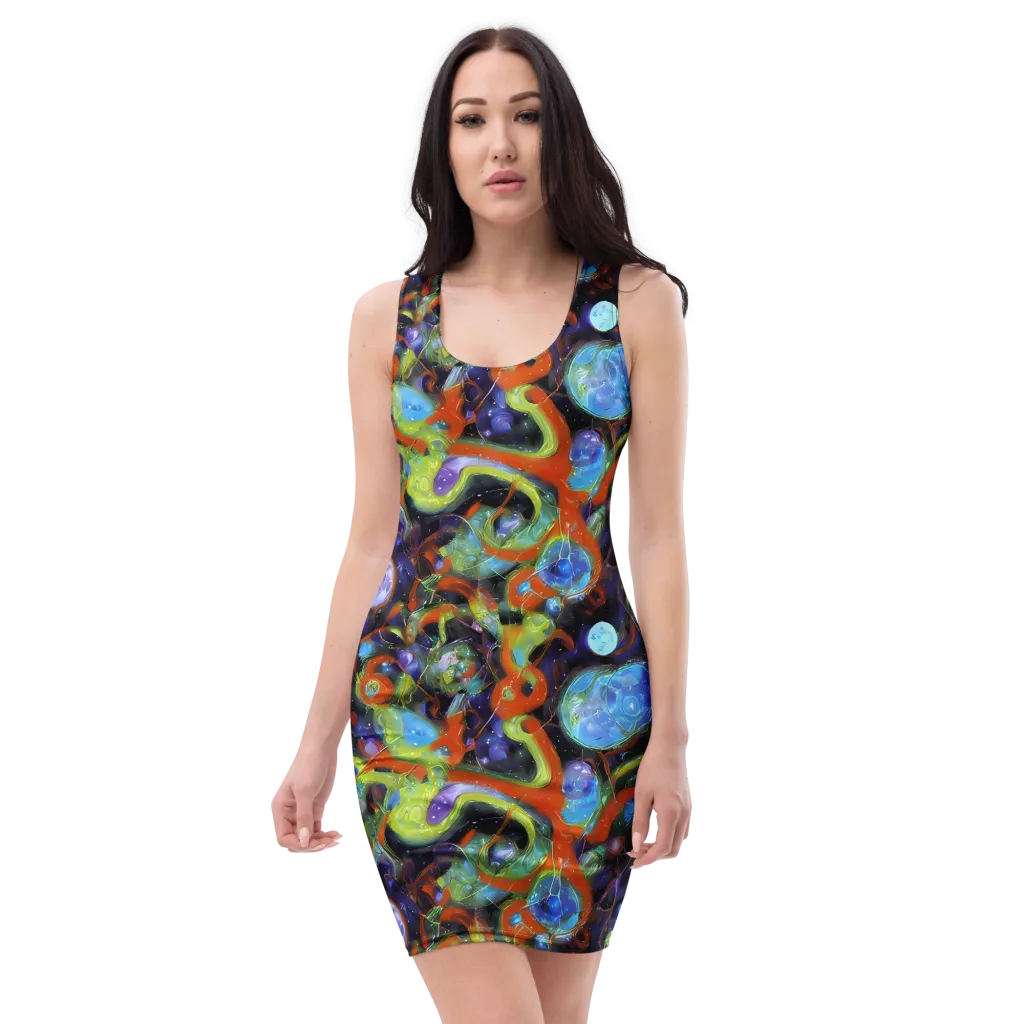 Prism Fever on Bodycon Dress — Front