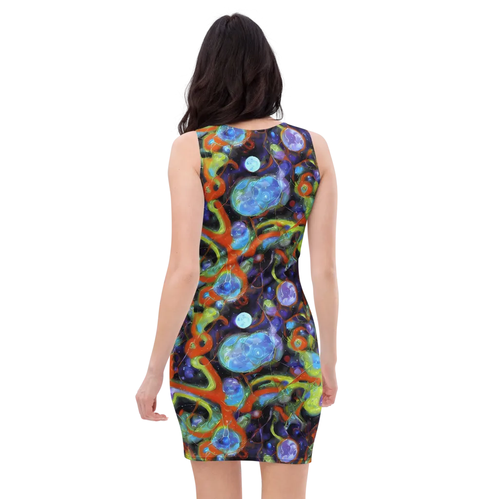 Prism Fever on Bodycon Dress — Back